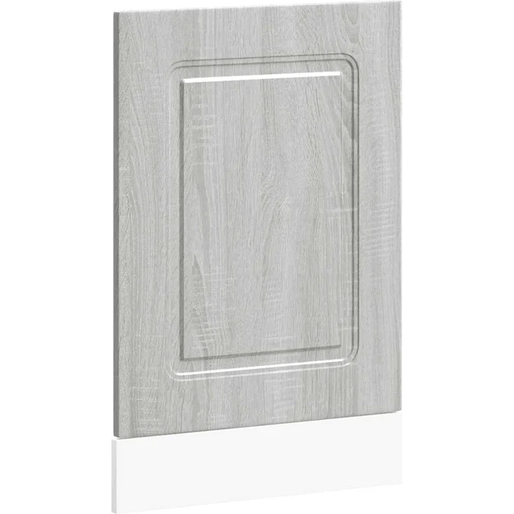 vidaXL Geschirrspülerblende Kalmar Grau Sonoma 45x1,5x57 cm 853653 – Bild 2