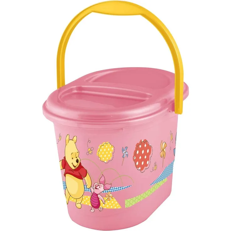OKT Kids 1180055200300 Windeleimer Winnie Puuh und Freunde, pink