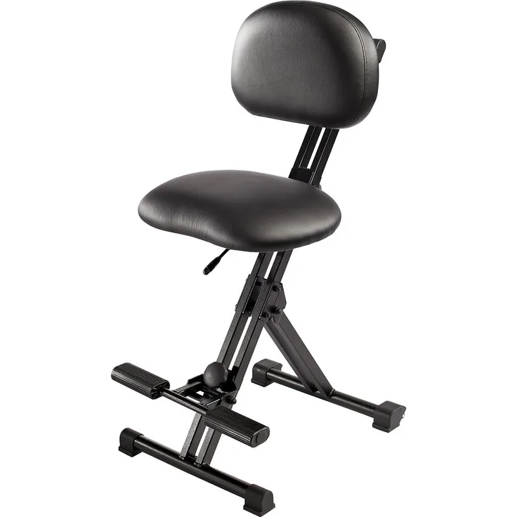 meychair Stehhilfe 11190 AF-SR-Comfort-KL-AH XXL 250kg schwarz/schwarz