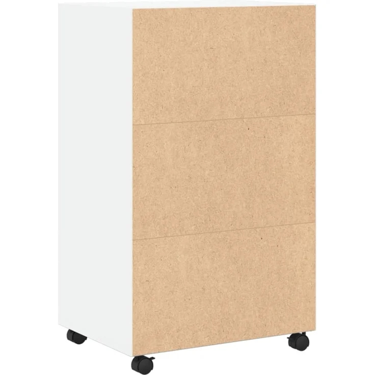 vidaXL Rollschrank Weiß 55x40x91 cm Holzwerkstoff 853182 – Bild 5