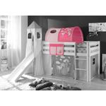 Tunnel und Betttasche 'Prinzessin pink'