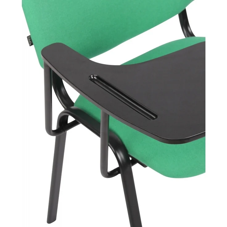 Stuhl Ken mit Klapptisch Stoff grün – Bild 3