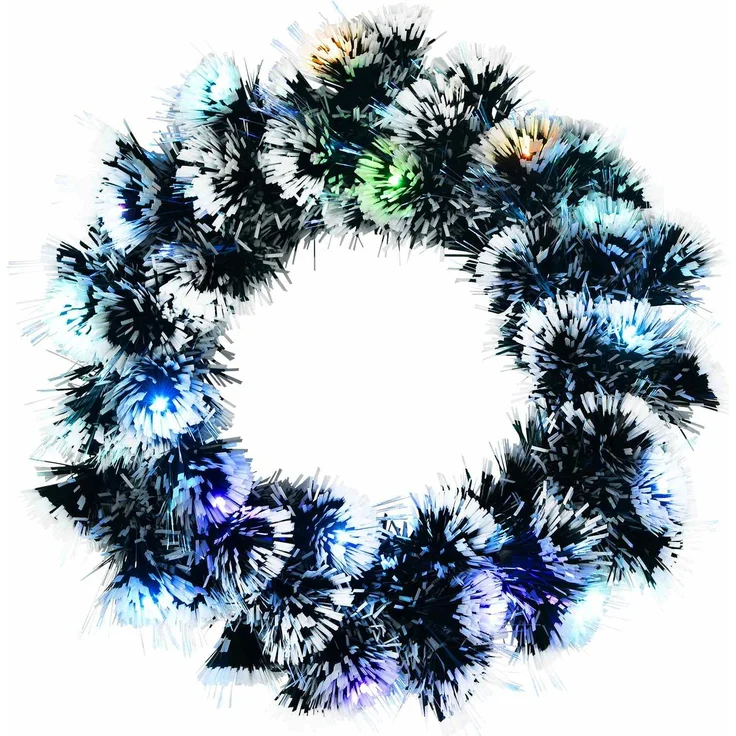 vidaXL Weihnachtsgirlande 16 LEDs Mehrfarbig Stahl 42049534 – Bild 4