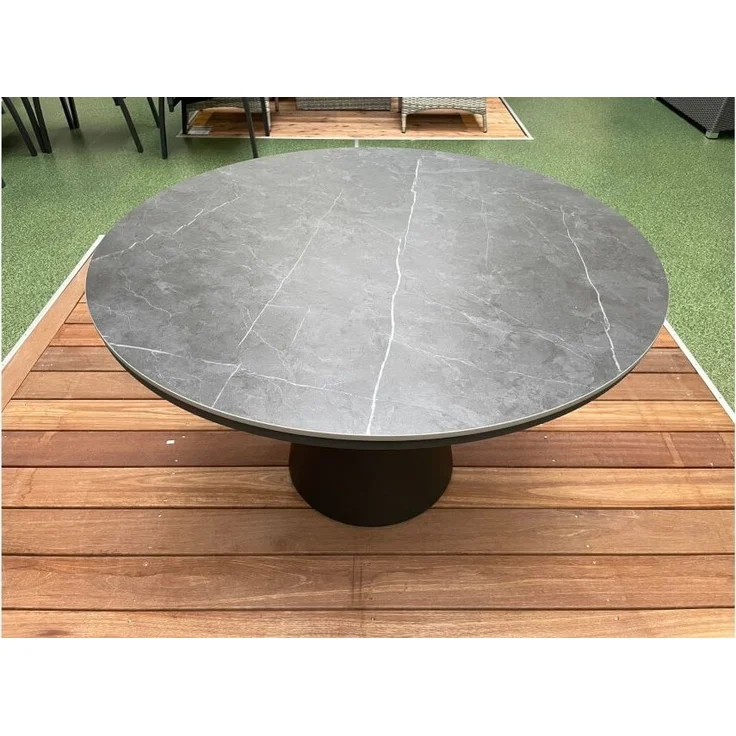 Lesli Living Rundtisch Daxx 120 cm Tischplatte Sintered Stone – Bild 3