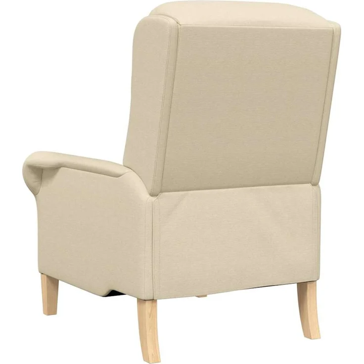 vidaXL Sessel Creme 76 x 94 x 102 cm Stoff 42009846 – Bild 5