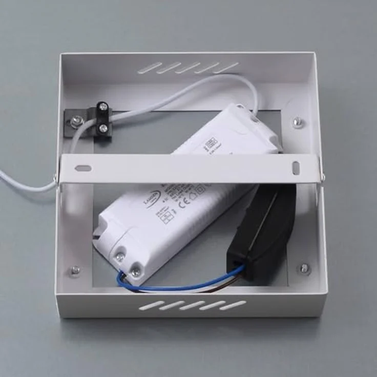 Lindby LED Panel Enhife, LED Weiß universalweiß IP20, LED 20 W gesamt, universalweiß – Bild 7