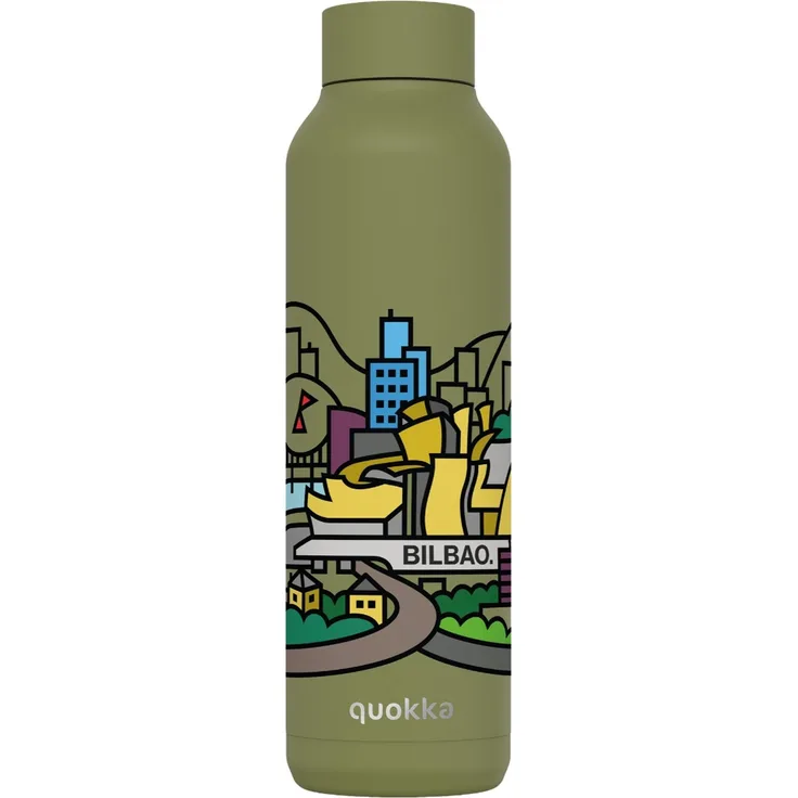 Quokka Bilbao Edelstahl Trinkflasche isoliert 630 ml Thermoflasche
