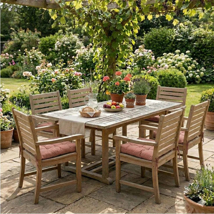 JACK Stuhlkissen JACK Outdoor 38x38 cm Sitzkissen Lounge Kissen Sitzkissen Wasserfest, mit Lotus Effekt, robust, strapazierfähig, für Innen & Außen – Bild 4