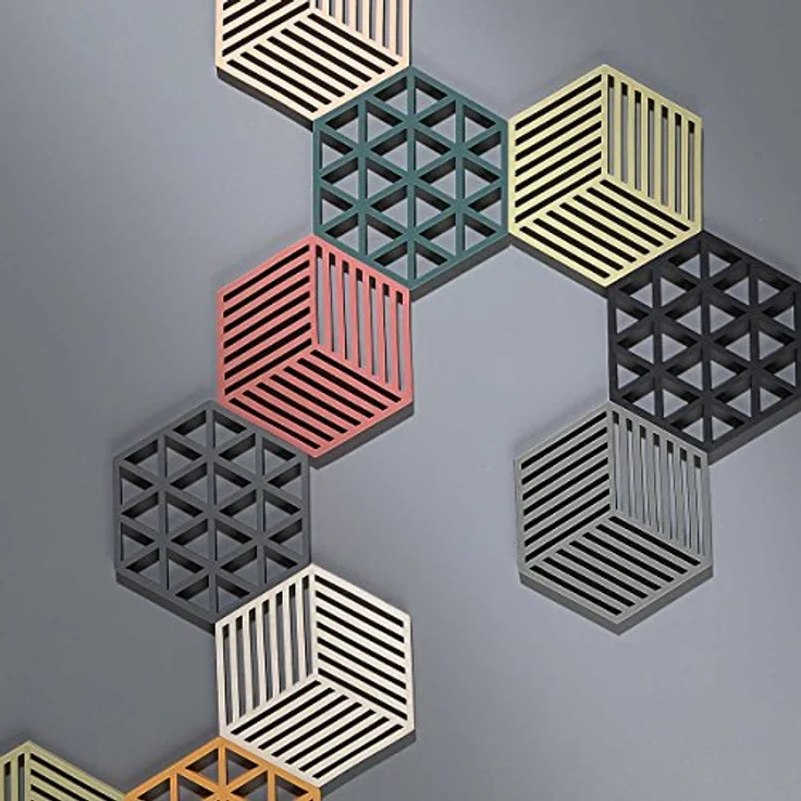 Zone Denmark Hexagon Desert Topf-Untersetzer Silikon – Bild 3
