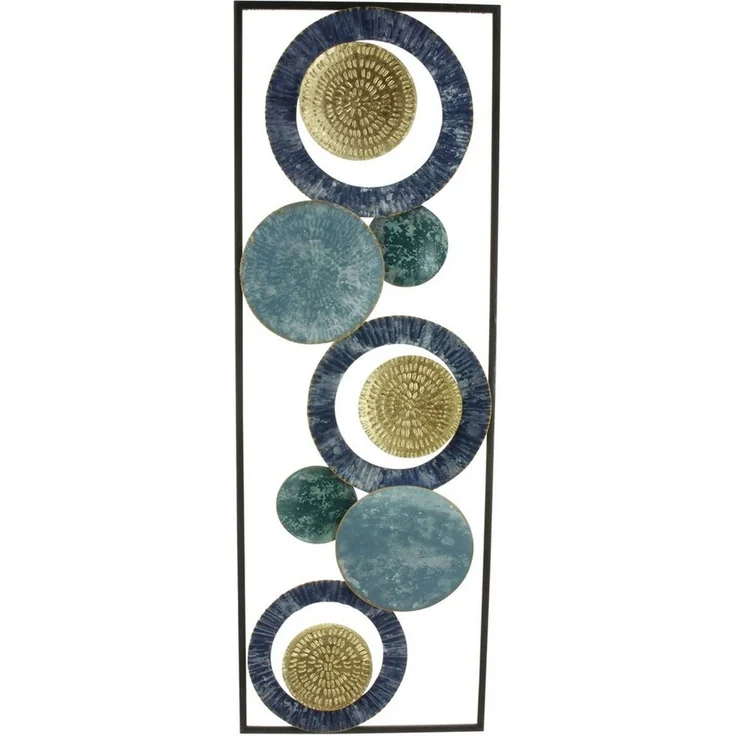 Metalldeko Blue Wohndekoration Deko Tischdeko Wanddeko – Bild 5