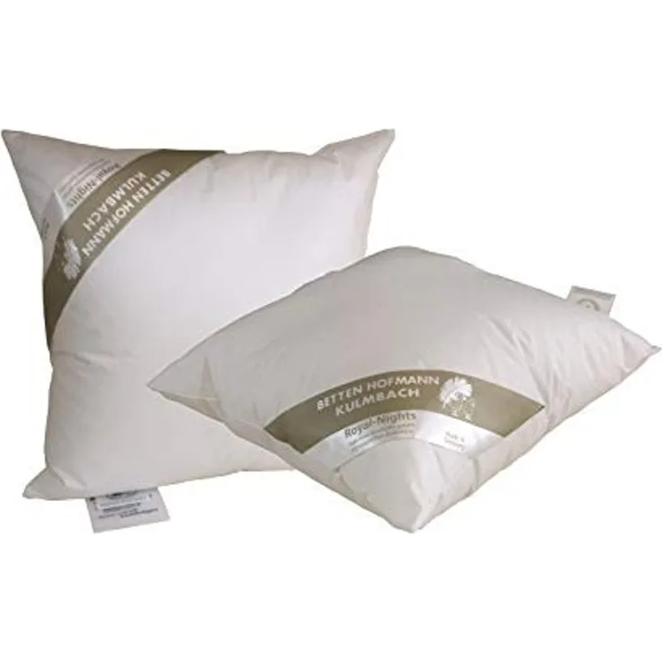 2 Stück Hofmanns Franken Kissen Kopfkissen Nackenkissen 40x40 waschbar 200 g