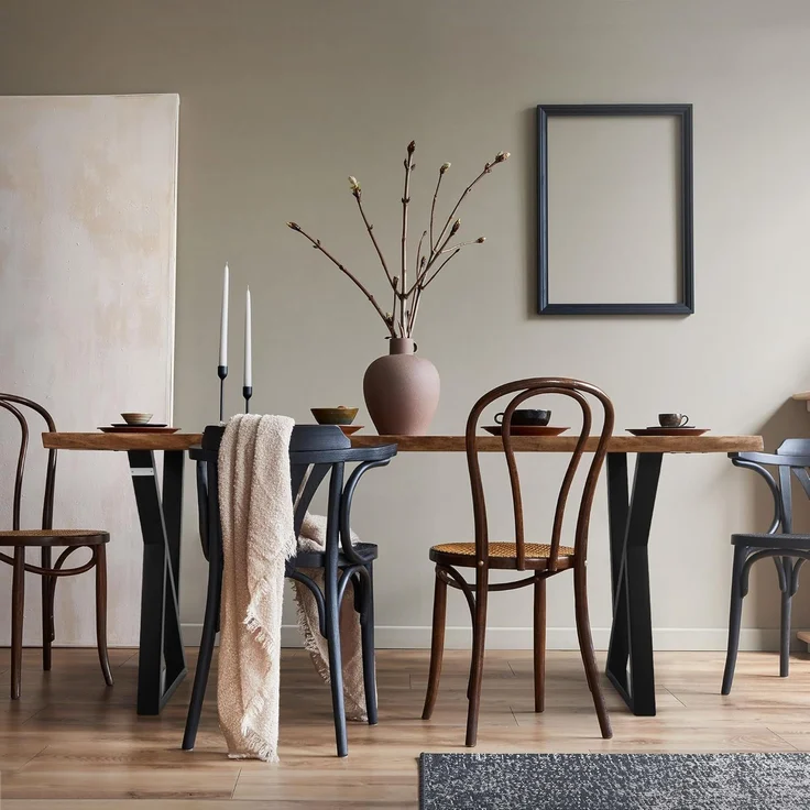 ML-DESIGN Tischbein 2er Set Tischgestell Tischkufen Möbelfüße aus Stahl Industriedesign, Kufengestell X-Form Schwarz für Esstisch/Schreibtisch DIY-Projekte – Bild 7