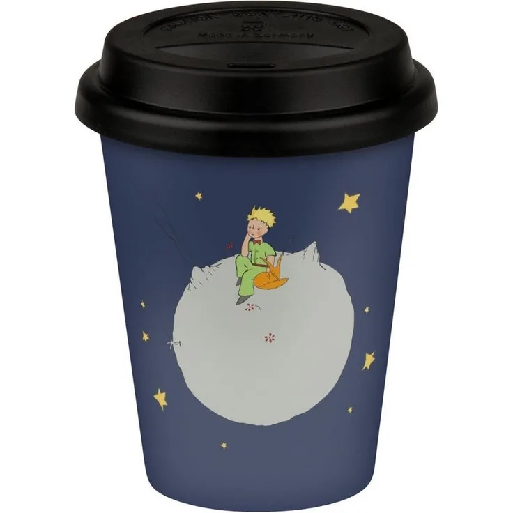 Könitz Coffee-To-Go Becher Kleiner Prinz, Kaffeebecher, Becher, Tasse, Porzellan, 380 ml, 11 5 162 2633