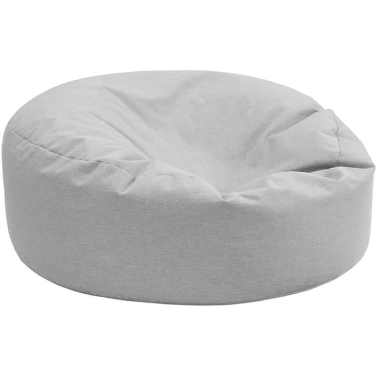 Home Deluxe Outdoor Sitzsack CLOUD - Hellgrau, Polyester, 140 x40 x140 cm – Bild 1