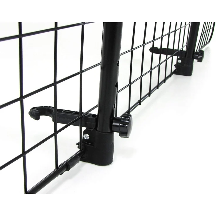 PKW KFZ Auto Kombi Hundegitter, verstellbar, universal, Breite verstellbar: 91 - 145 cm x Höhe: 30 cm – Bild 4