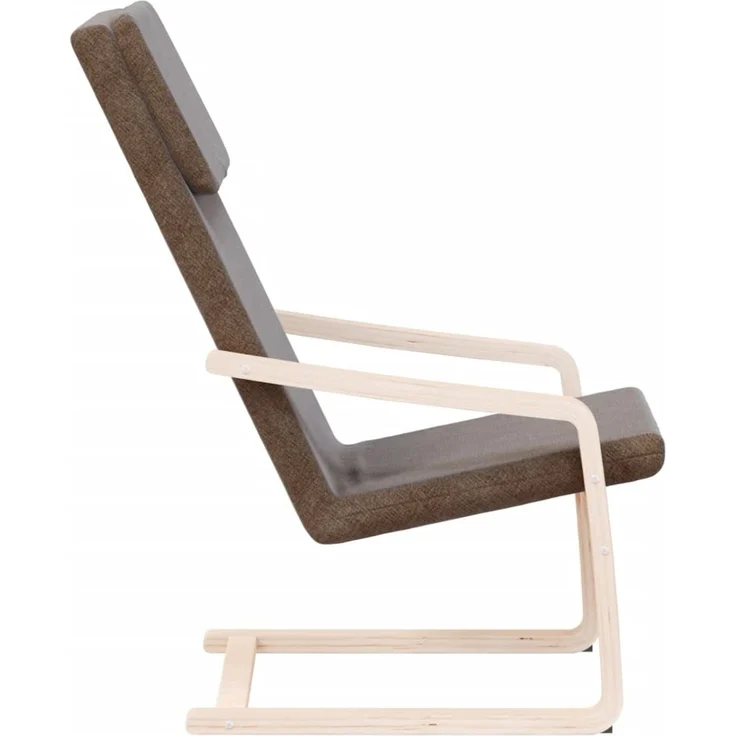Relaxsessel, Sessel wohnzimmer Dunkelbraun Stoff – Bild 5