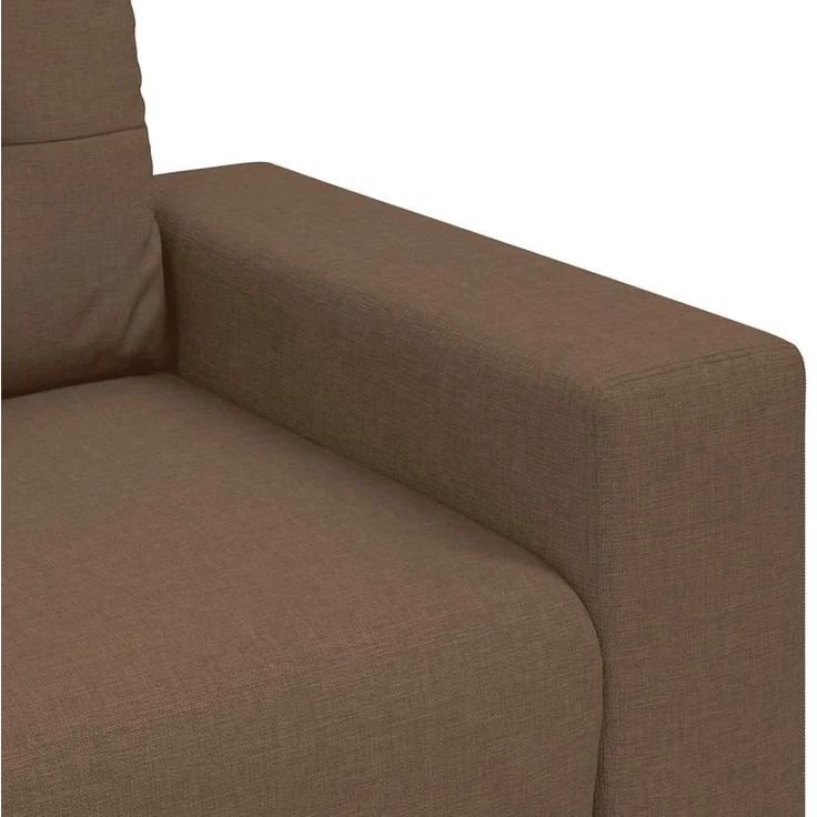 vidaXL Sofa-Sessel Braun 100x78x80 cm Stoff 4105062 – Bild 7