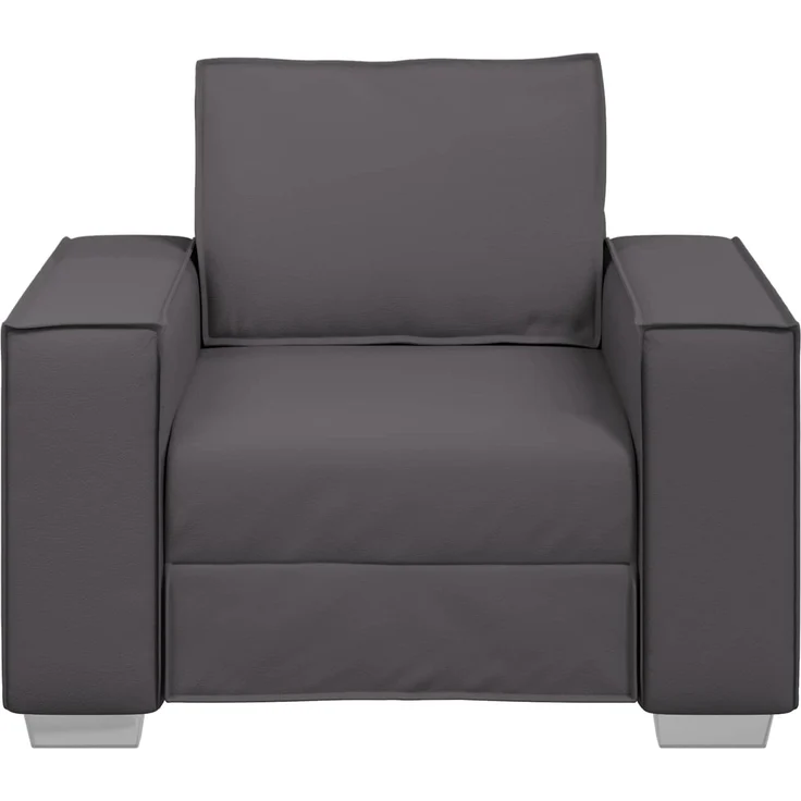 vidaXL Sofasessel, Stoff Grau, 99 x 78 x 84 cm – Bild 2