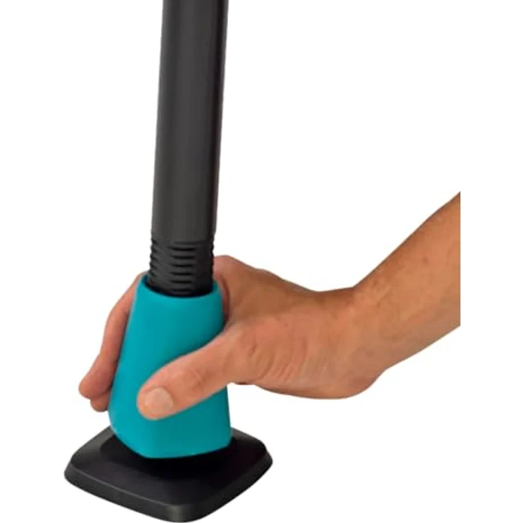 Cornilleau 300X Outdoor Tischtennisplatte, robuste Melaminharzplatte mit höhenverstellbaren Standbeinen, schwarz – Bild 6