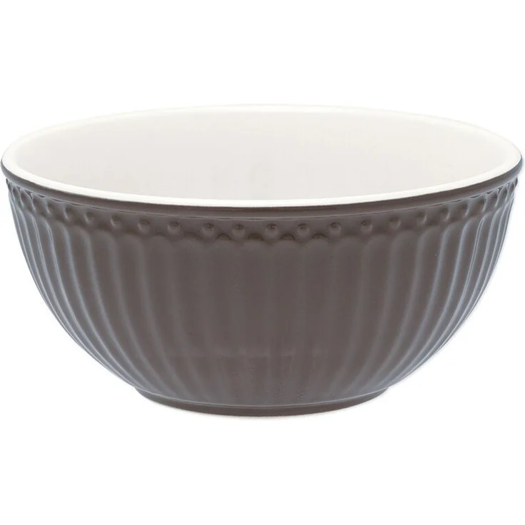 Greengate Müslischale Alice dark chocolate – Bild 1