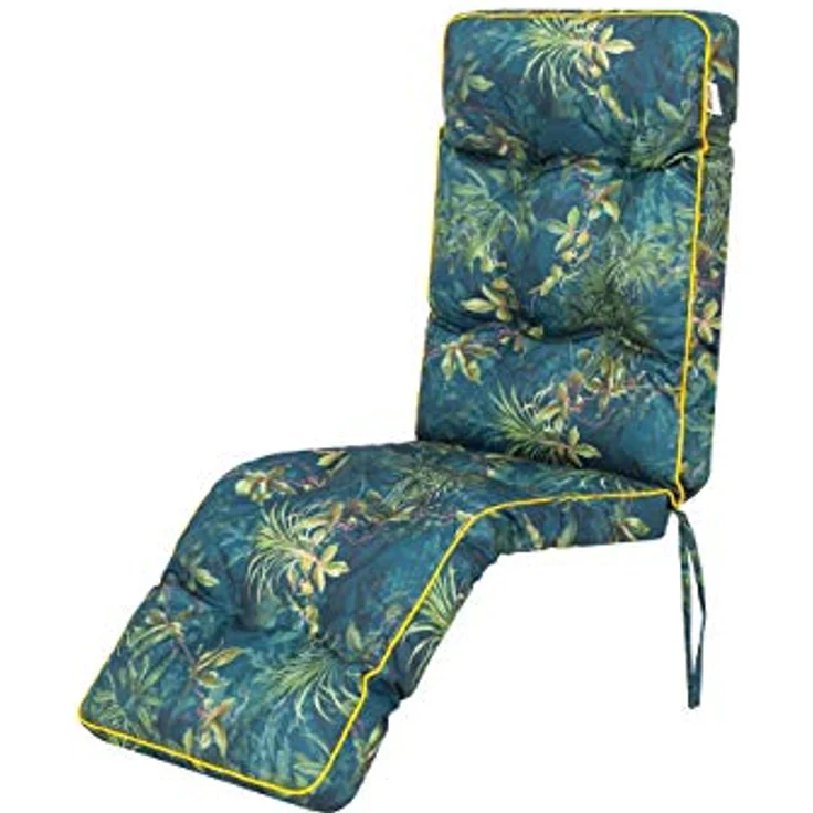 Bjird Liegenauflage Auflage für Liegestuhl 160x50x8, extra dicke Polsterauflage für klappbare Gartenliege/Sonnenliege – Bild 3
