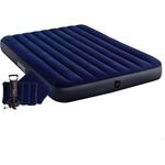 Intex 'Queen Dura-Beam Classic Downy' Luftbett, blau, 152 x 203 x 25 cm