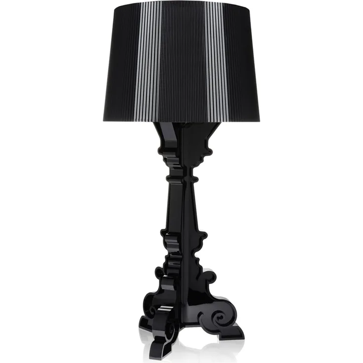 Bourgie Tischlampe schwarz
