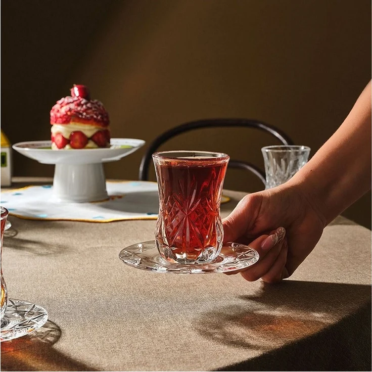 RCR Allzweckkiste RCR Melodia Cay Teeglas 140 ml 6er Set (Set) – Bild 2