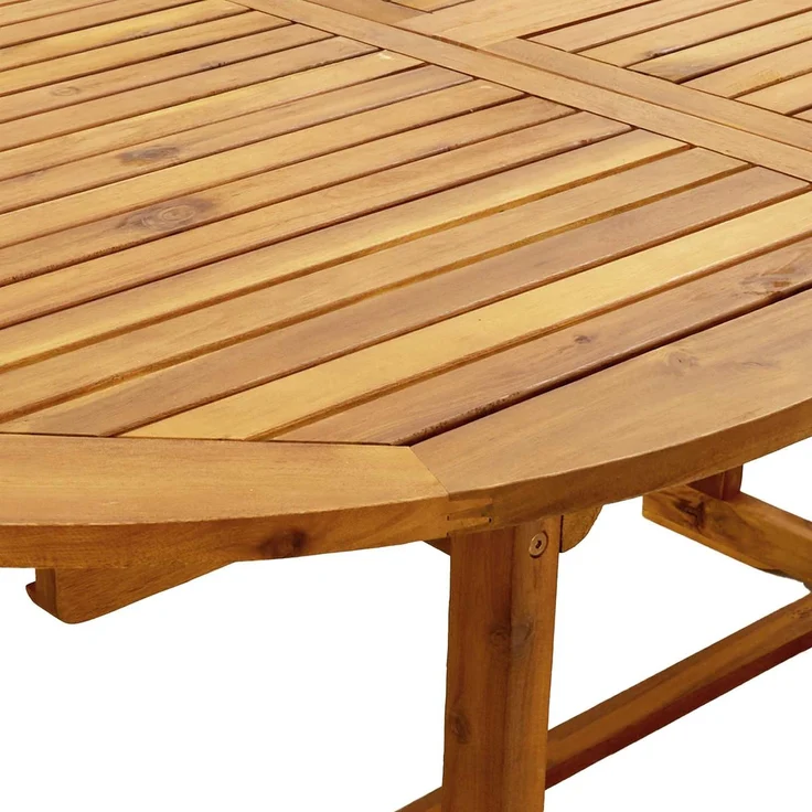 vidaXL Essgruppe für draußen mit Sonnenschirm 8 stk. 6-Sitzer 3438544 – Bild 10