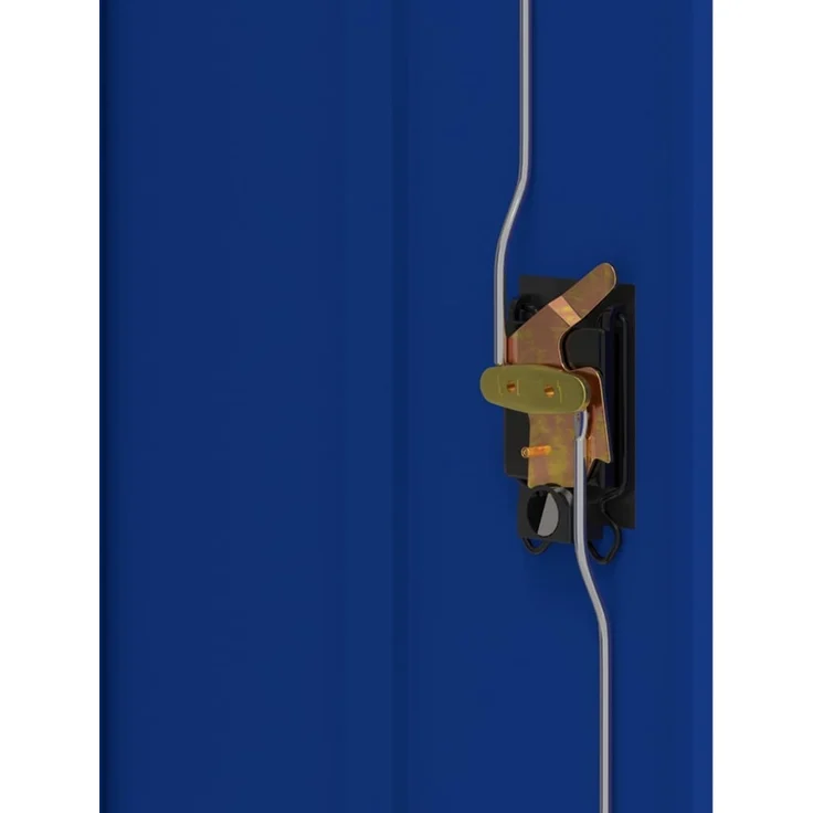 vidaXL Aktenschrank Hellgrau und Blau 90x40x70 cm Stahl 339726 – Bild 7