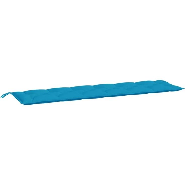 vidaXL Gartenbank-Auflagen 2 Stk. Hellblau 200x50x7 cm Oxford-Gewebe 361739 – Bild 3