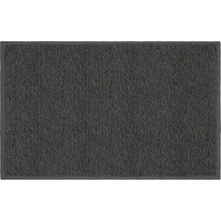 Linea Due AYLA Badteppich 50x80 cm anthrazit – Bild 1