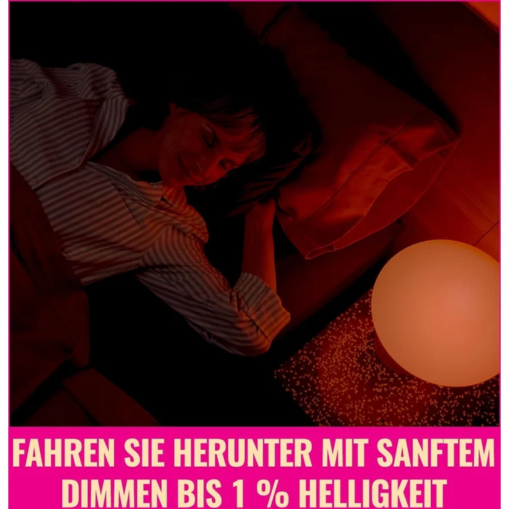 Wiz Smart LED A60-Lampe, Color und Tunable White, E27-Sockel, äquivalent 60 W, 2200–6500 K, 806 Lumen, dimmbar, funktioniert mit Alexa, Google Assistant, und Apple Home, 2er Pack – Bild 4