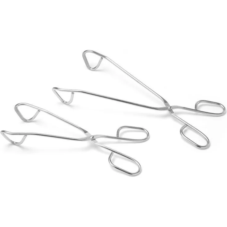 Servierzange, gebogen