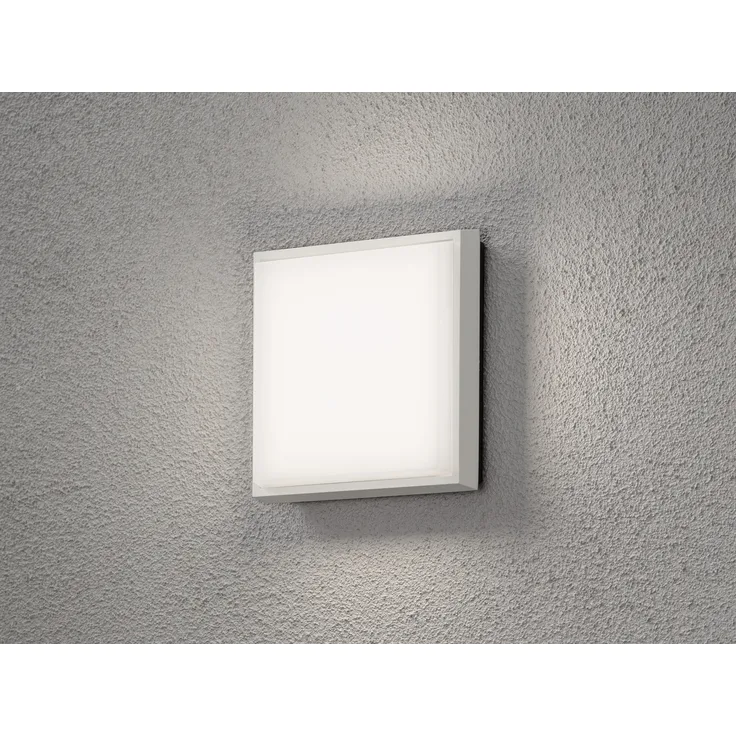 KONSTSMIDE No. 7975-250 Aussenwand- und Deckenleuchte Cesena LED 3000 K weiß eckig