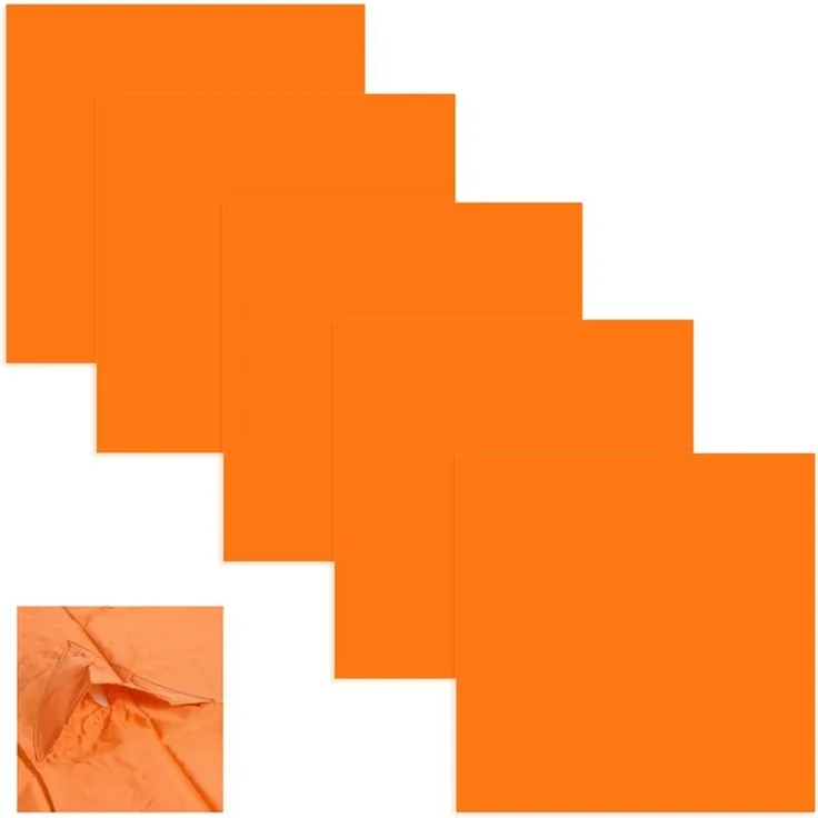 Seitenwände 5 Stück für Fjordsen 6-Eck Faltpavillon Popup Pavillon Orange