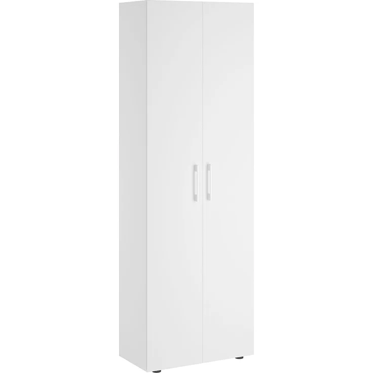 Bellamio 'Apol' Mehrzweckschrank, weiß, 176x33x60 cm, Aktenschrank mit 5 höhenverstellbaren Ablagefächern – Bild 8