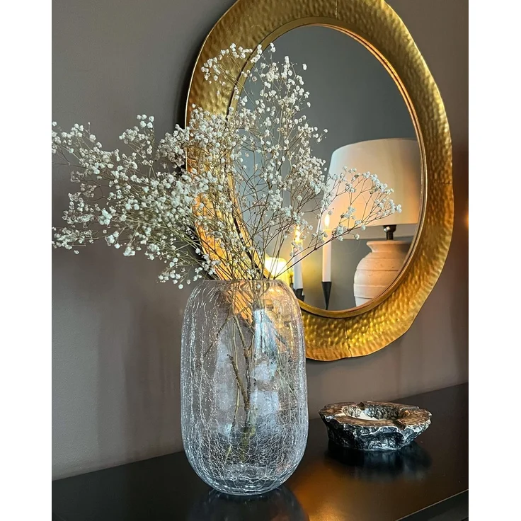 Blumenvase KYRAKALI 28 cm Glas Transparent – Bild 8