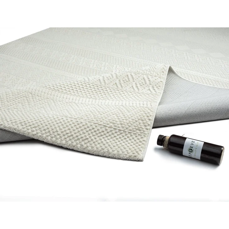 the carpet Teppich Lima, rechteckig, Höhe: 12 mm, Designer Teppich Flor 1 recyceltem Polyester waschbar – Bild 3