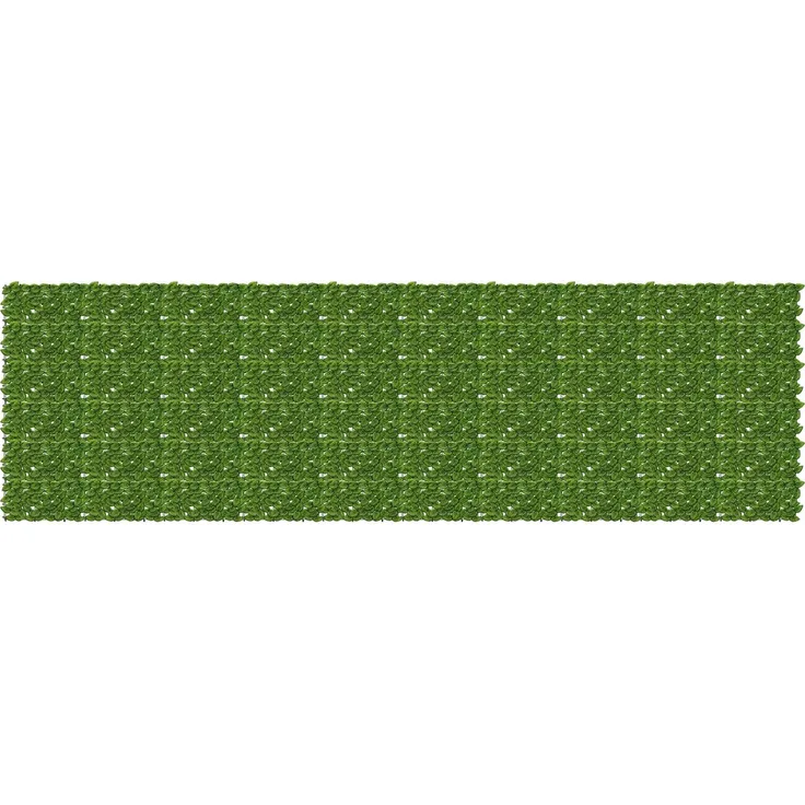 vidaXL Balkonsichtschutz mit Blättern Grün und Gelb 500 x 150 cm 42040650