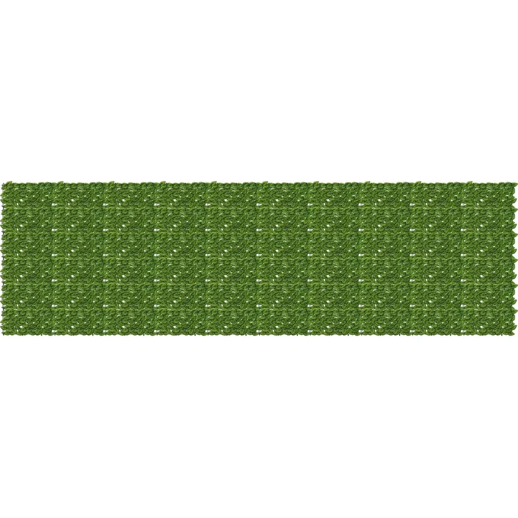 vidaXL Balkonsichtschutz mit Blättern Grün und Gelb 500 x 150 cm 42040650 – Bild 1