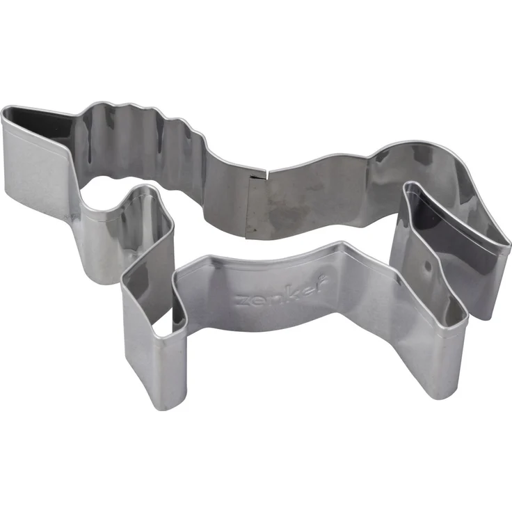 Zenker Ausstechform Einhorn 12 x 6,5 cm silber