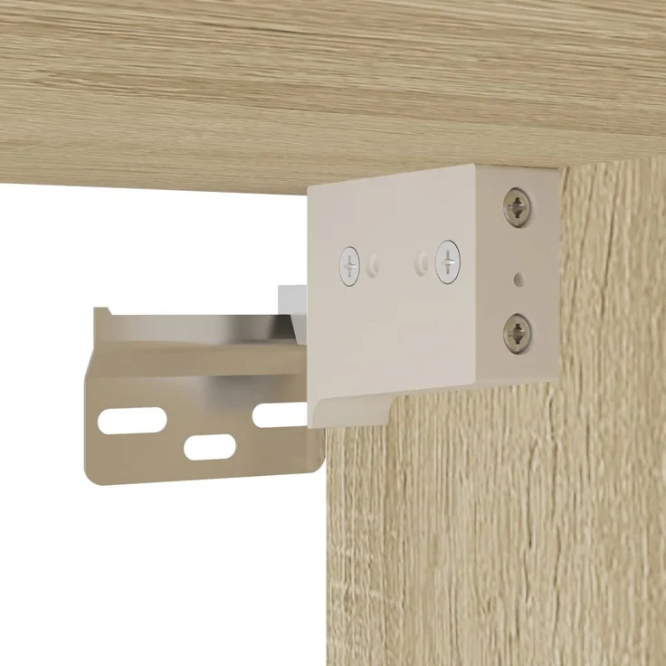 vidaXL Wand-Schreibtisch Sonoma Eiche 105x48x75 cm Holzwerkstoff 847970 – Bild 7