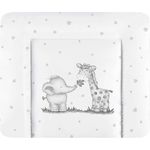 Julius Zöllner Wickelauflage Softy Rand 3-seitig abgesteppt 85x75 Dschungelbande