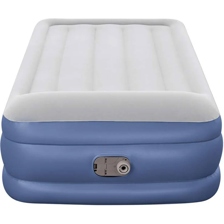 TriTech™ Single-Luftbett mit integrierter Elektropumpe, Blau/Grau, 191 x 97 x 46 cm – Bild 4