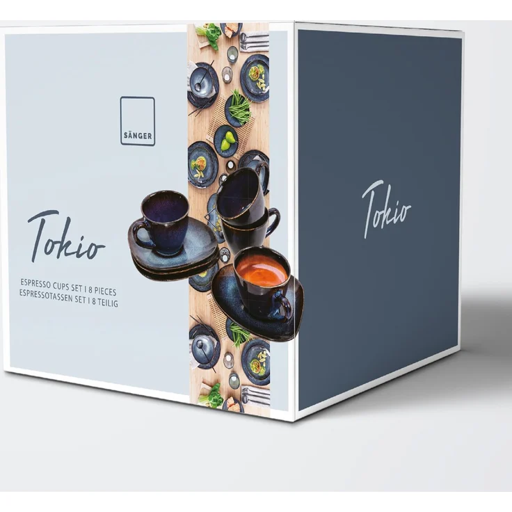 SÄNGER Espressotassen Set Tokio 8 teilig – Bild 8