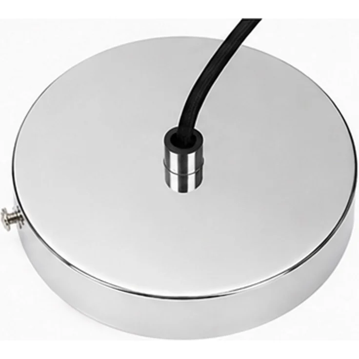Pendelleuchte ETH Retro Lampenaufhängung Lampenfassung E27 Metall Silber – Bild 6
