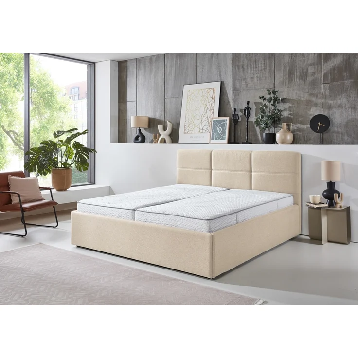 Durango Polsterbett Polyester 200cm x 140cm x 42cm – Bild 1