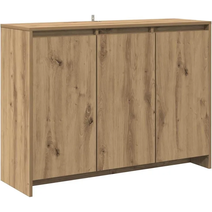 Sideboard, Kommode Artisan-Eiche 102x33x75 cm Holzwerkstoff