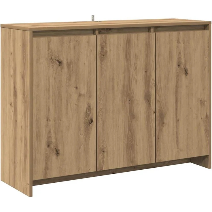 Sideboard, Kommode Artisan-Eiche 102x33x75 cm Holzwerkstoff – Bild 1